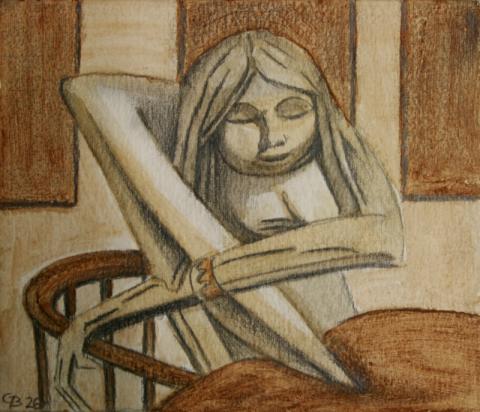 Bozidar Golub – Stef, „Closeness“, 2006, Drawing / Watercolor